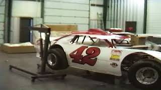 STOCK CAR RACING - NASCAR - Rodney Combs' fabrication shop - Charlotte, NC - November 15, 1991