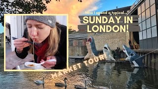 Sunday Markets in London: How to spend a weekend in London! Chatsworth Road Market , Regents Canal