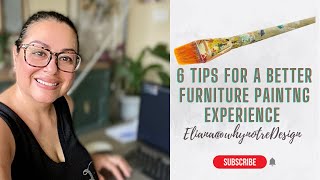 6 Tips for a better furniture painting experience | Tips from a Pro Furniture Refinisher