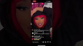 Nicki Minaj Instagram Live | April 9, 2024