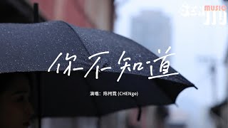 陈柯霓 (CHENge) - 你不知道『你不知道 你离开我以后我有多难过，原来我的呼吸早就已经融入你脉搏。』【動態歌詞Lyrics】2023 熱門歌曲 | 2023 新歌推送 | 抖音十大熱門歌曲