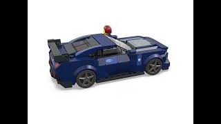 LEGO Speed Champions La voiture de sport Ford Mustang Dark Horse - 360