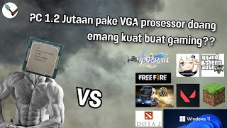 Rakit PC 1 Jutaan, untuk jangka panjang, Hemat Daya, Emang kuat gaming Valo, HSR, Roblox  ETS 2?!