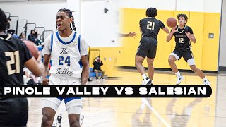 Salesian vs Pinole Valley | Zion Wilburn vs Amani Johnson | Round 2 The Valley Aim For Payback!!