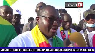 MARCHE LE COLLECTIF MACKY DANS LES CŒURS LUI REND HOMMAGE MR SOULEYMANE NDIAYE SG S2D FAIT LE POINT