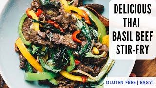 Thai Basil Beef Stir-Fry (Pad Krapao Nua) | Gluten-free, Easy!