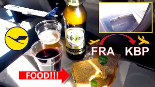 ✈︎ TRIP REPORT ✈︎ LUFTHANSA - Airbus A320 - Frankfurt to Kiew - FOOD & DRINKS