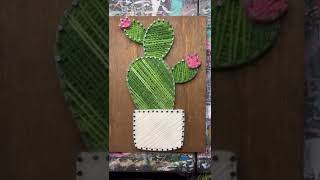 Plant Trio String Art