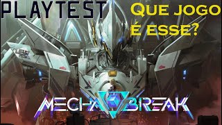 MECHA BREAK  -  [ PLAYTEST LIBERADO ] (link na descrição)