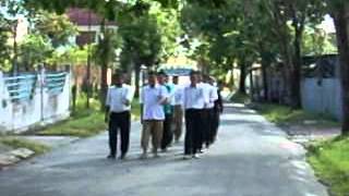 Latihan Lomba Gerak Jalan Kota Tarakan (Dokumentasi 2007)