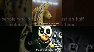 the demonic presence of this banana...