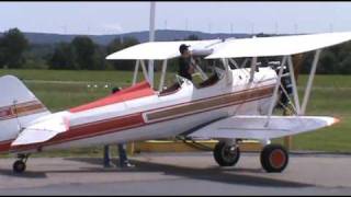 Cessna 172 Flight From Sussex to Wilkes Barre and Flight in Boeing Stearman