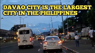 DAVAO CITY IS LARGEST CITY IN THE PHILIPPINES IN TERMS OF LAND AREA