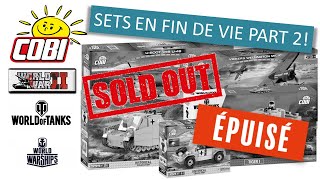 COBI sets en fin de vie, partie 2 ! (Sold Out, End of Life Sets in 2020)