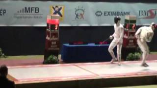 Bernat vs Bojte - BudaPest Epee Worldcup 2010 - Finals