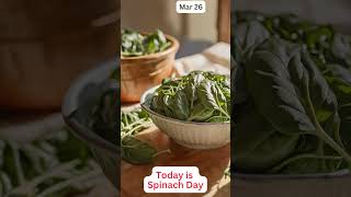 Mar 26 Spinach Day