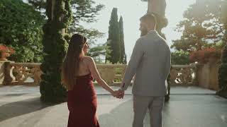 Hershil & Priya - Intimate & Romantic marriage proposal in Villa del Balbianello, Lake Como