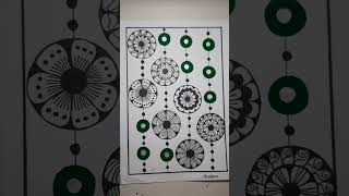 Arts By Vandu.. Art.152.                  #art #viral #shorts #shortsviral #mandala #mandalaartlover