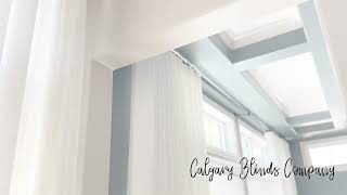 Curtains for our client in Calgary