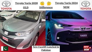 Toyota Yaris 2024 Facelift Launched In Pakistan ll Detailed Review :- New Changes Specs & Features