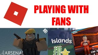 Playing ROBLOX with viewers 2