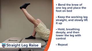 Supine Straight Leg Raise