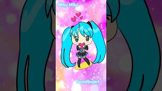 Miku #miku #kawaii #art #shortvideo #short #adorable #artedigital