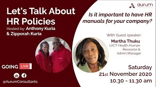 Let's Talk About HR Policies - Part II