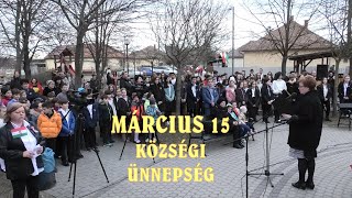 Március 15 Községi ünnepség Hernádon 2023