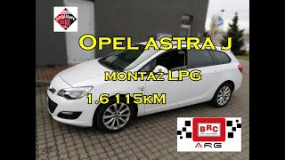 Opel Astra J 1.6 115kM od dziś na LPG od ARG Auto Gaz Łódź