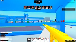 327 kill streak on Bridge | Roblox Big Paintball