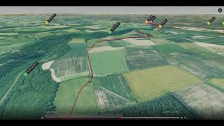 Levisham to Pickering, North Yorkshire - 3D fly-through