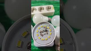 cara mudah mengecek lampu led yang rusak#shorts