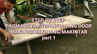 paano magpintura ng painto, step by step,part 1