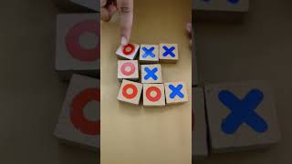 How to play atic tac toe game#shorts#bachpan ka game