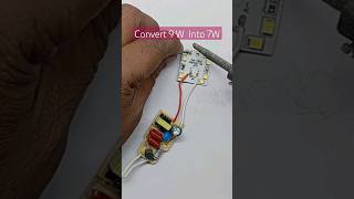 Convert 9 Watt Led Bulb Into 7 Watt#shorts #viral #reels #trending