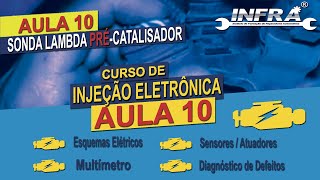 SONDA LAMBDA PRÉ-CATALISADOR - AULA 10 - CURSO DE INJEÇÃO ELETRÔNICA