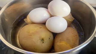 potato and egg better than meat ! It's so delicious ! simple recipe for every meal 👍