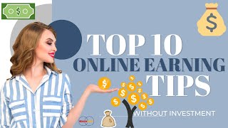 Top 10 Online Earning Website Without Investment | How To Make Money Online