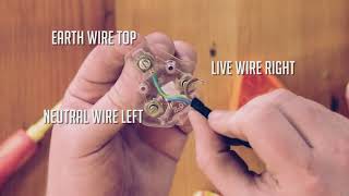 How to rewire a plug