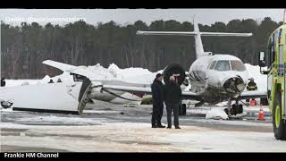 2 planes collide at Islip-Long Island MacArthur Airport | Pilatus PC12 collide with a Hawker 1000