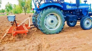 Sonalika 745 Sikander Tractor  || Seed Drill Machine || Tractor Video || Seed Machine