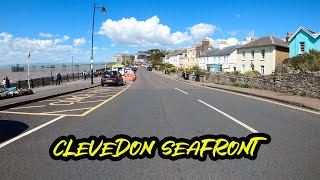 Clevedon Seafront Drive 🚗 (Beautiful day) | Before Cycle Lane changes.