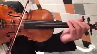 Violin motor racing sounds