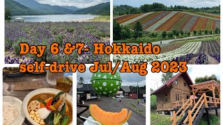 Day 6&7: Hokkaido-Farm Tomita/Shikisai Hill/Campano Rokkatei/Furano cheese factory