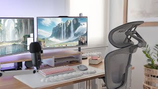 🖥️🪴 El setup que siempre he soñado | PC + MacBook Desk Tour (2024) 💜