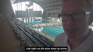 Professor Carl Payton at the Tokyo2020 Paralympics