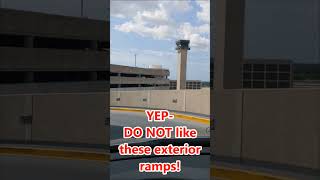 HATE the exterior circular down ramps also! #Tampa InternationalAirport #short