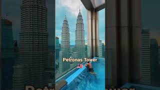 Petronas Tower, um dos maiores prédios do mundo na Malásia  #arranhacéu