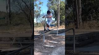 Such a beautiful rail.. 😍 #balance #scary #australia #trending #scooter #viral #fyp #foryoupage